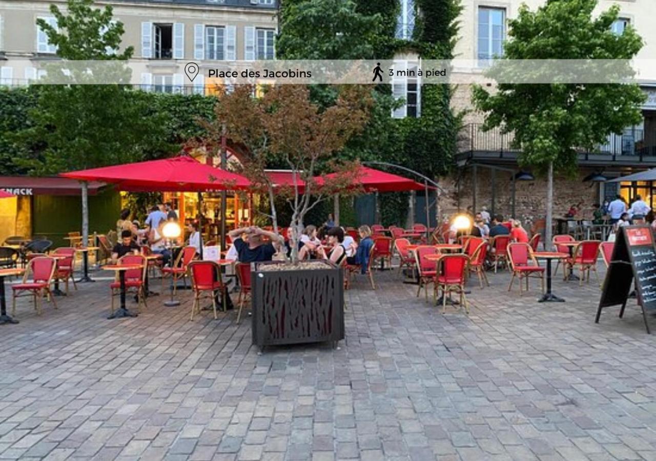 Le Cosy-Chic, 2 Min A Pied Cathedrale , Jacobins Leilighet Le Mans Eksteriør bilde