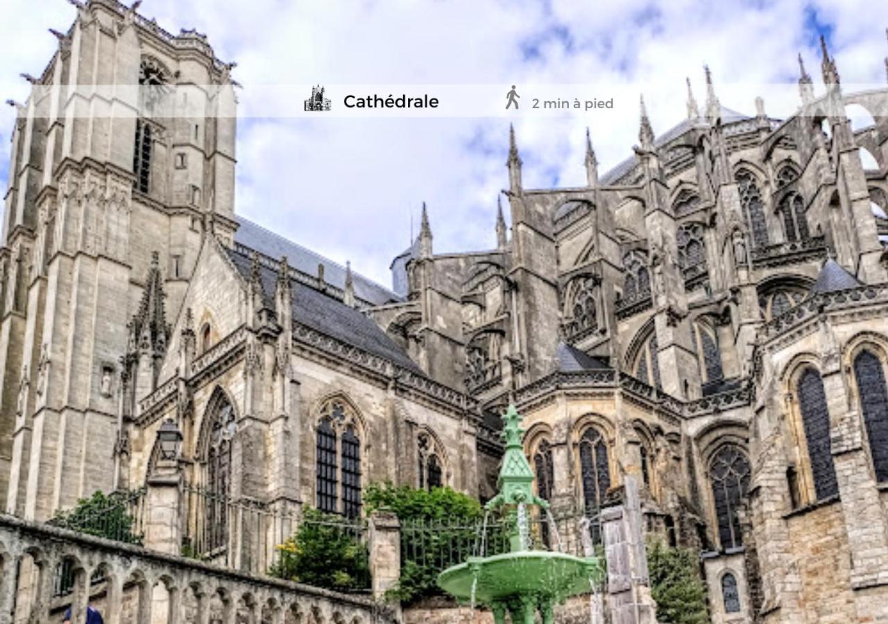 Le Cosy-Chic, 2 Min A Pied Cathedrale , Jacobins Leilighet Le Mans Eksteriør bilde